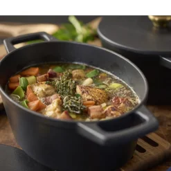 Hot HOLM Støbejernsgryde Sort