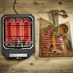 New Severin Steakgrill 2300 watt Sort/S&oslash;lv