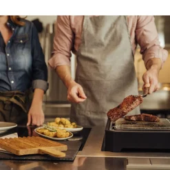 New Severin Steakgrill 2300 watt Sort/S&oslash;lv