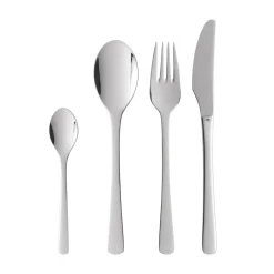 Discount Gense Steel Line Bestiksæt 16 dele Blankt stål