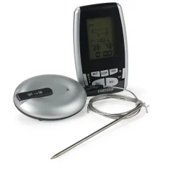 Sale Funktion Stegetermometer digitalt S&oslash;lv/Sort