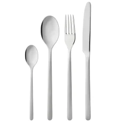 Discount Gense Still Bestiksæt 16 dele Mat/Blankt stål