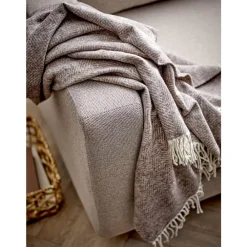 Clearance Södahl Stillness Plaid Taupe