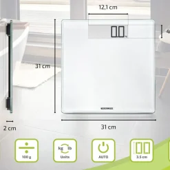 Outlet Soehnle Style Sense Comfort 100 Personvægt Hvid