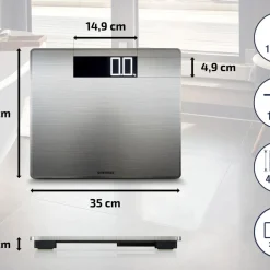 Sale Soehnle Style Sense Safe 300 Personvægt Grå