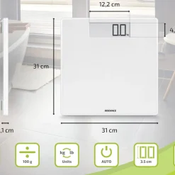 Soehnle Style Sense Safe 100 Personvægt Hvid