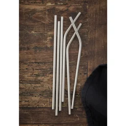 Hot Funktion Sugerør 6 stk. Stål