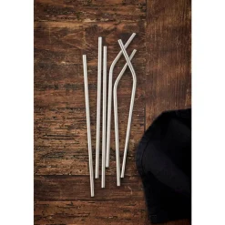 Hot Funktion Sugerør 6 stk. Stål