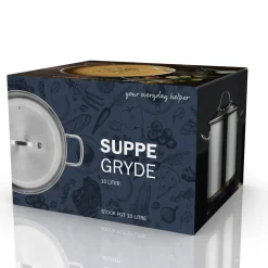 New Funktion Suppegryde Stål