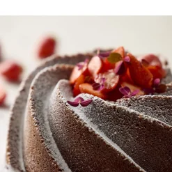 New Blomsterbergs Swirl Bundt-kageform Rose gold