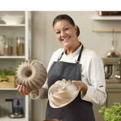 New Blomsterbergs Swirl Bundt-kageform Rose gold