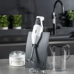 Sale Bamix Swissline Stavblender 200 watt Hvid