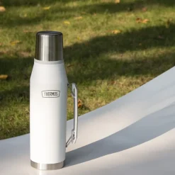 Thermos Termoflaske Mat hvid