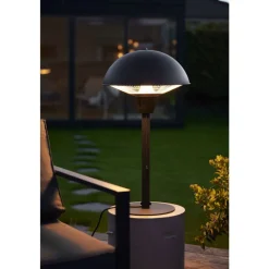 Clearance Nordic Sense Terrassevarmer til bord 1500 watt Sort