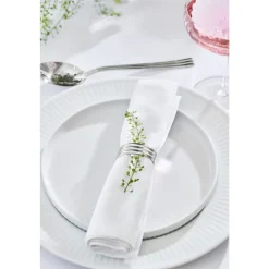 Gense Thebe Edition 2024 Servietring 4 stk. Blankt stål