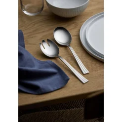 Clearance Gense Thebe Salatbestik Mat stål