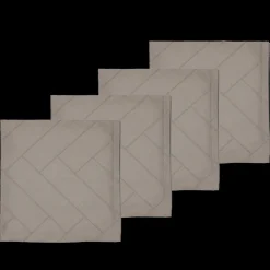 Sale Södahl Tiles Damask Stofservietter 4 stk. Taupe