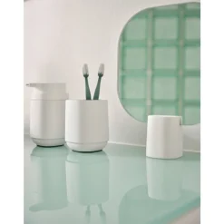 New Zone Denmark Time Tandbørstekrus White