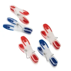 New Leifheit Tøjklemmer 25 stk. R&oslash;d/Blå