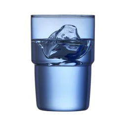 Outlet Lyngby Glas Torino Drikkeglas 2 stk. Blå