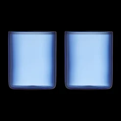 New Lyngby Glas Torino Shotglas 2 stk. Blå
