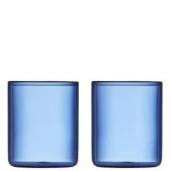 New Lyngby Glas Torino Shotglas 2 stk. Blå