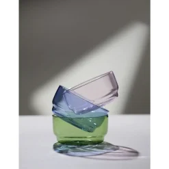 Clearance Lyngby Glas Torino Skål 2 stk. Blå