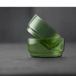 Discount Lyngby Glas Torino Skål 2 stk. Gr&oslash;n