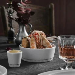 Outlet Pillivuyt Toulouse Skål lige kant Hvid