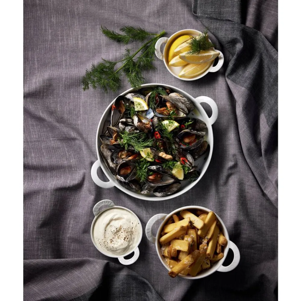 Online Pillivuyt Toulouse Skål med håndtag Hvid