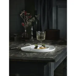 New Pillivuyt Toulouse Tallerken flad lige kant Hvid