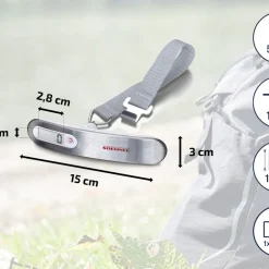 Outlet Soehnle Travel Bagagevægt Grå