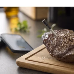 Sale Nordic Sense Trådløst stegetermometer Stål/Sort