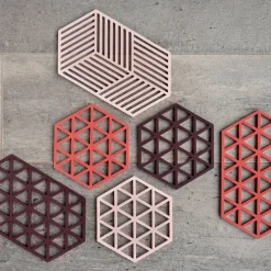 Online Zone Denmark Triangles Bordskåner Burned Red