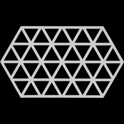 Discount Zone Denmark Triangles Bordskåner Warm Grey