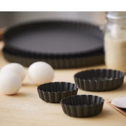 Best Blomsterbergs Tærteform med løs bund Dark Grey