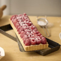 Best Blomsterbergs Tærteform rektangulær Dark Grey