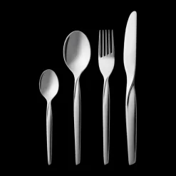 New Gense Twist Bestiksæt 16 dele Blankt stål
