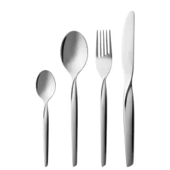 New Gense Twist Bestiksæt 16 dele Blankt stål