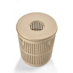 Hot Zone Denmark Ume Vasketøjskurv med låg Camel