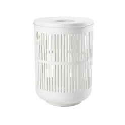 New Zone Denmark Ume Vasketøjskurv med låg White