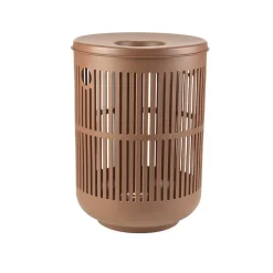 Zone Denmark Ume Vasketøjskurv med låg Terracotta