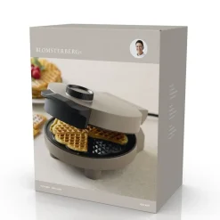 Discount Blomsterbergs Vaffeljern 1000 watt Latte