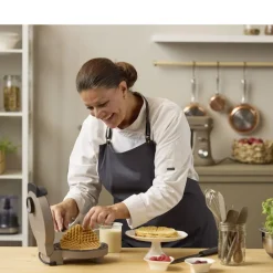 Discount Blomsterbergs Vaffeljern 1000 watt Latte