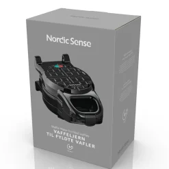 New Nordic Sense Vaffeljern til fyldte vafler 700 watt Sort