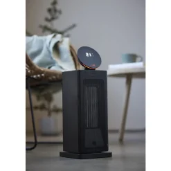 Online Nordic Sense Varmeblæser 2000 watt Sort