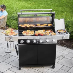 Best Rösle Videro G6-S Vario+ Gasgrill 27500 watt Sort