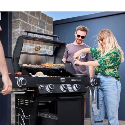 Rösle Videro PRO G3-S Vario+ Gasgrill 17000 watt Sort