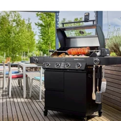 Hot Rösle Videro Pro G4-S Vario+ Gasgrill 20500 watt Sort