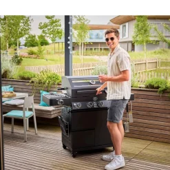 Hot Rösle Videro Pro G4-S Vario+ Gasgrill 20500 watt Sort